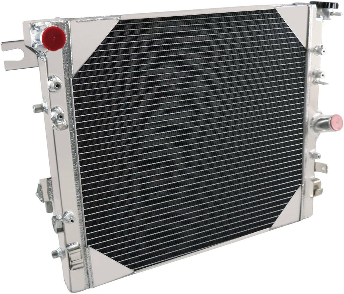 Aluminum Radiator with Shroud Fan and Relay for Jeep Wrangler JK 3.6L 3.8L V3300