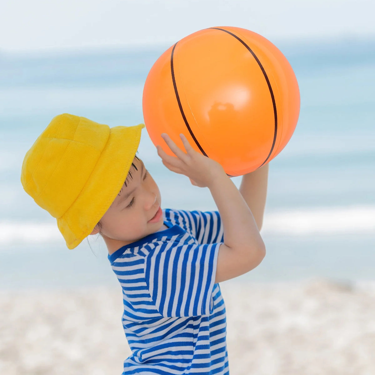 4 Pcs Inflatable Beach Ball Toys E394