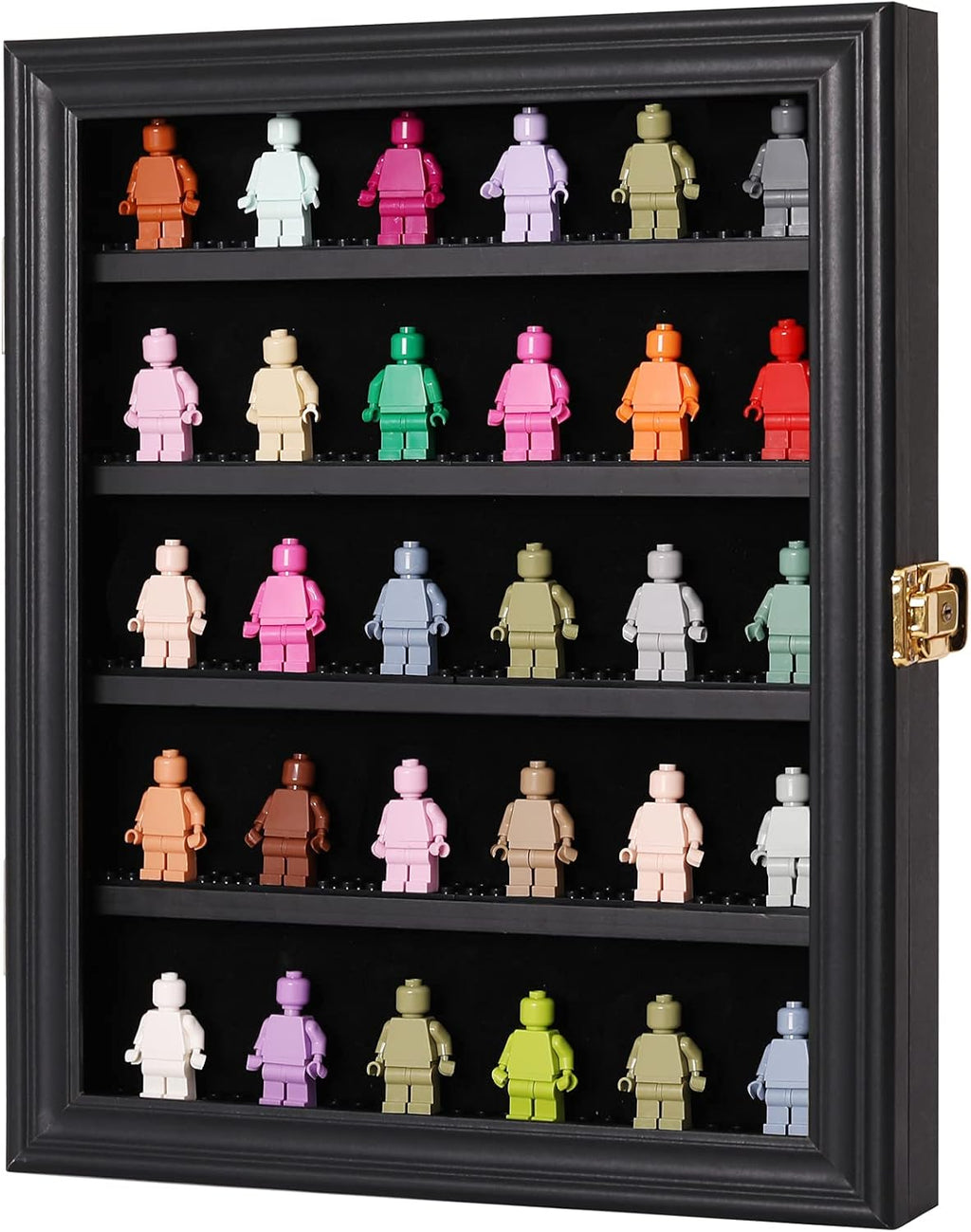 Black Wall Mount Display Case for Collectibles, Pack of 2 A4336