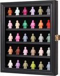 Black Wall Mount Display Case for Collectibles, Pack of 2 A4336