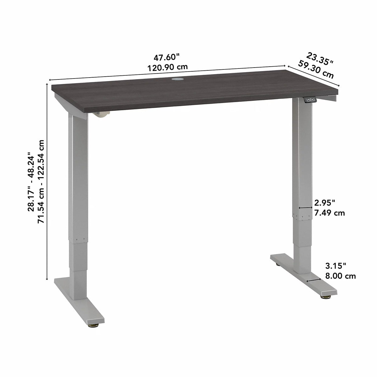 48” Electric Standing Desk J257