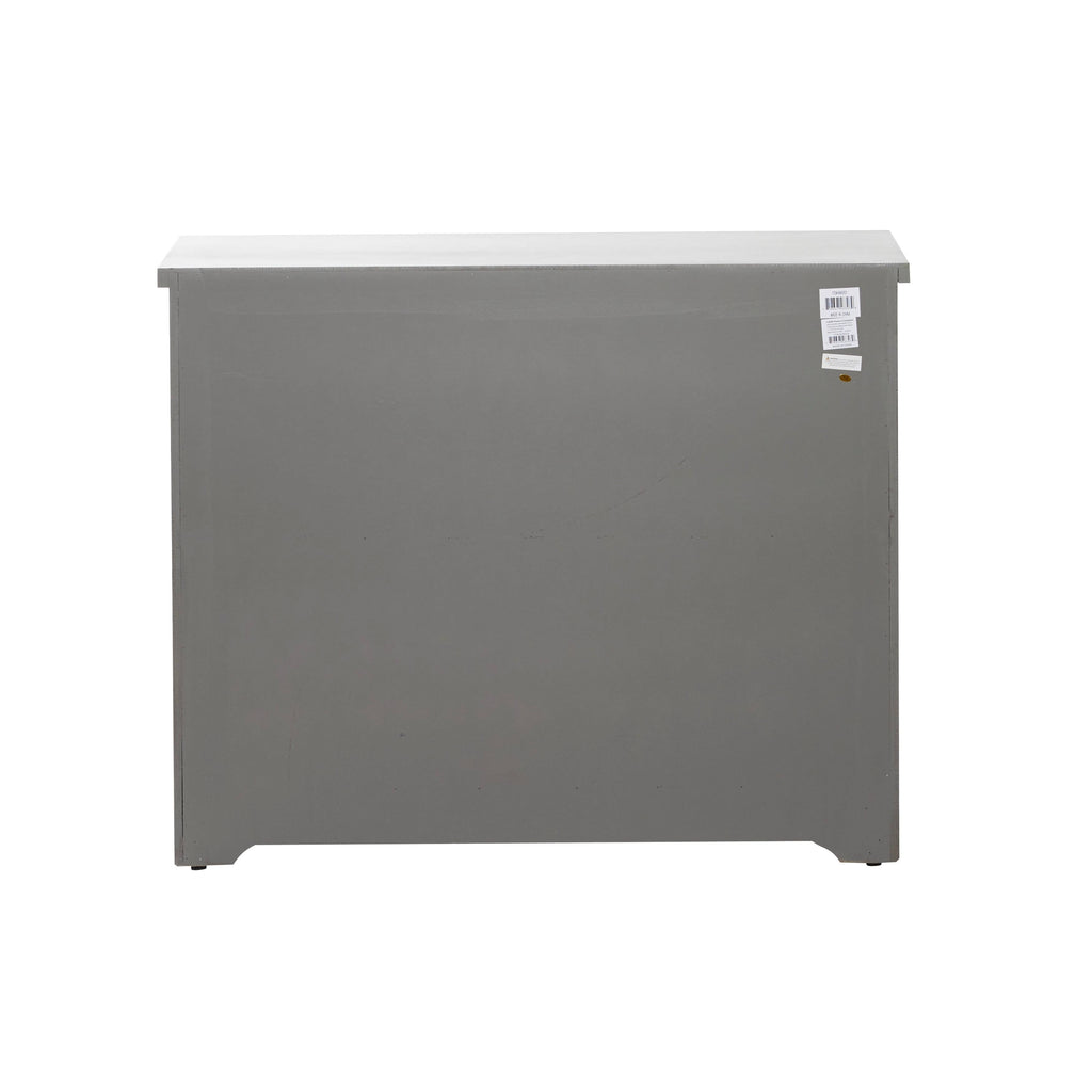 Grey Wood Cabinet O469031