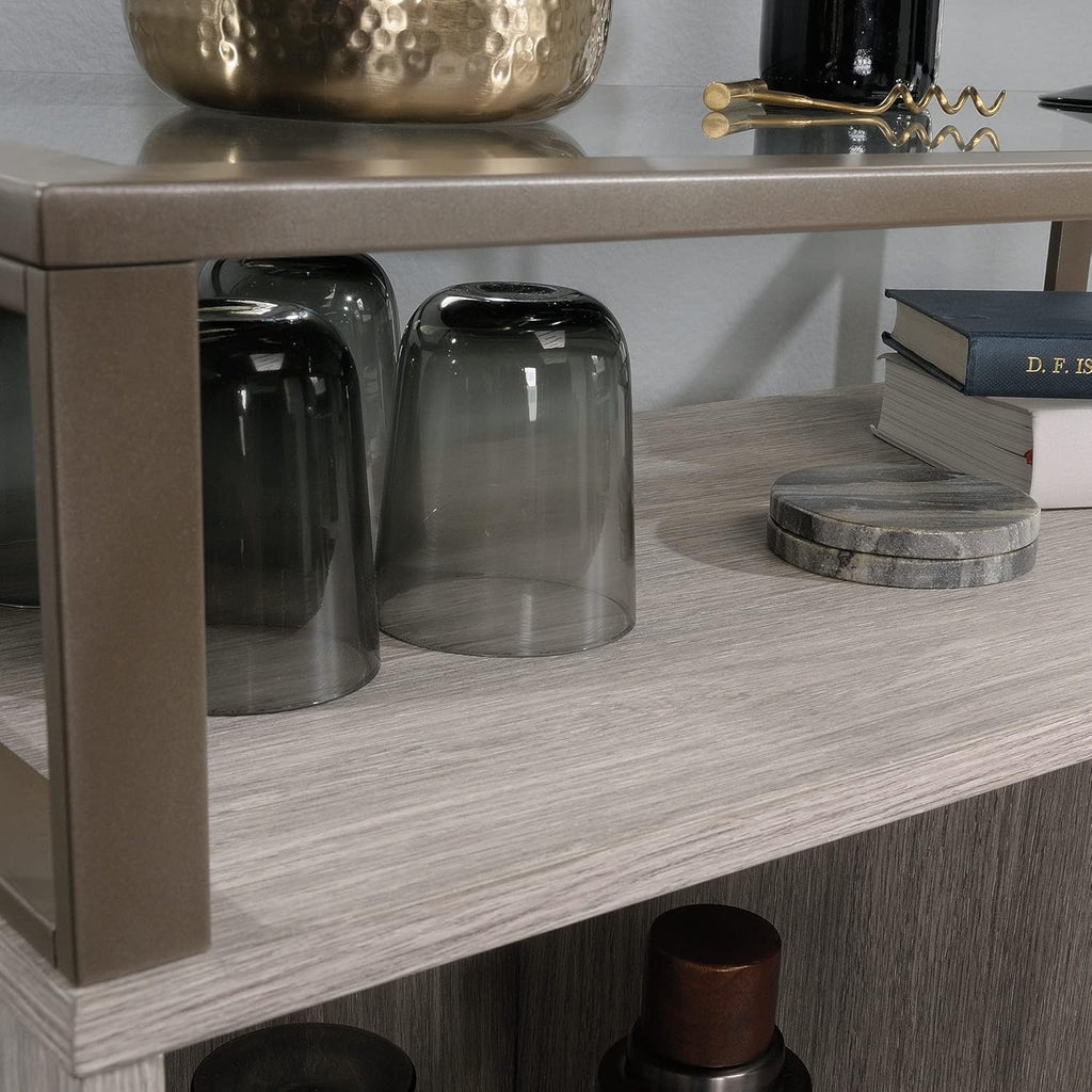 Storage Cabinet, Champagne Oak Finish W531