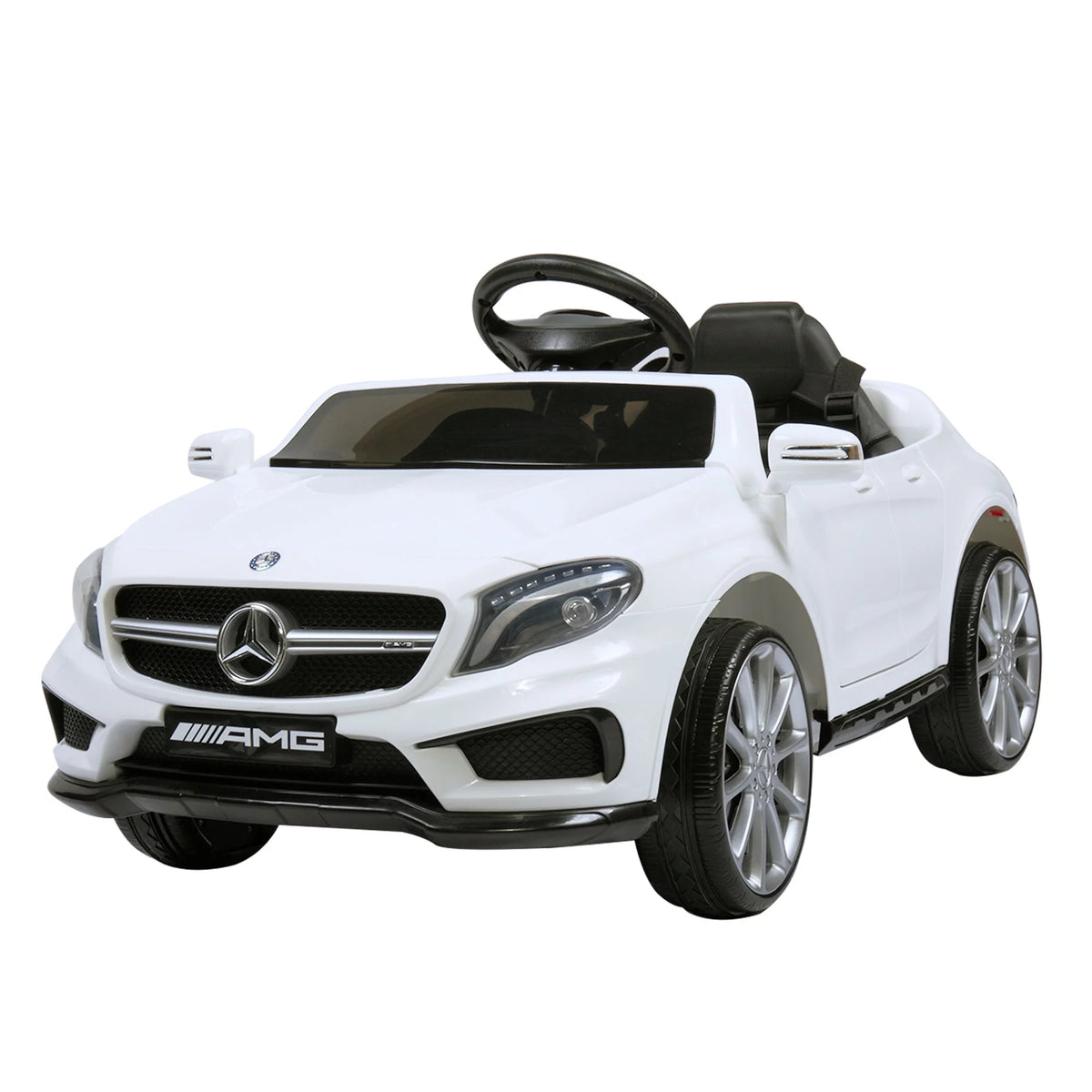 6V Battery 4-Wheel Electric Ride On Truck Car with Remote Control, White C95971