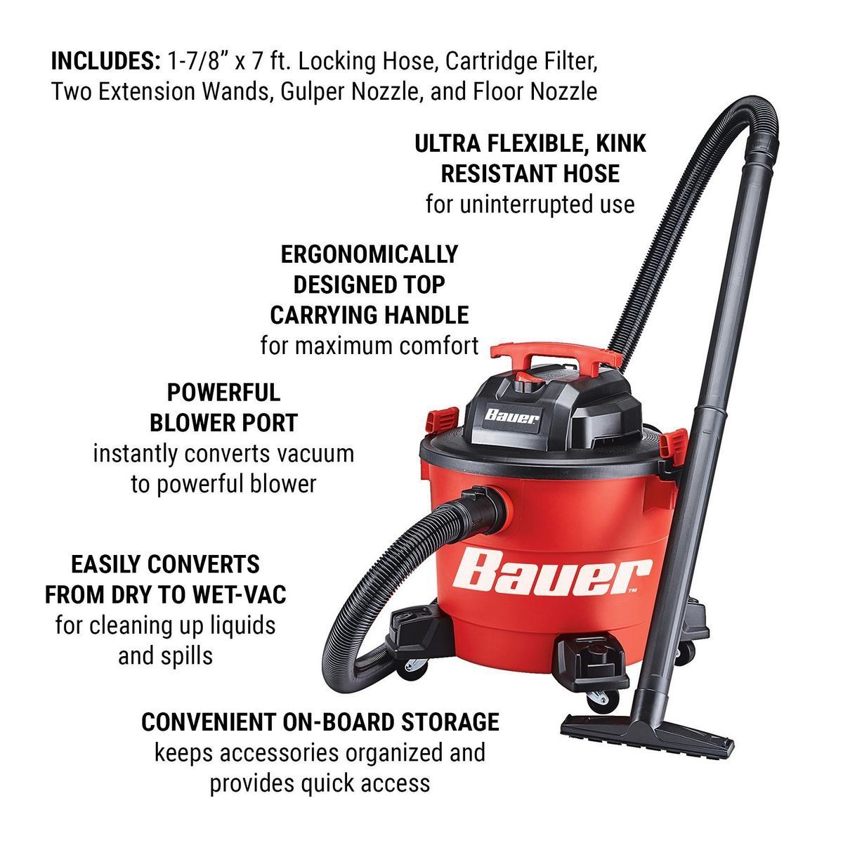 9 Gallon Wet Dry Vacuum I221