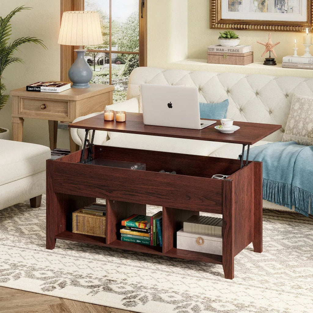 Lift Top Coffee Table with Storage T532