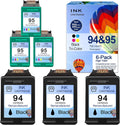 6-Pack Ink Cartridge (3 Black and 3 Tri-Color) C402848