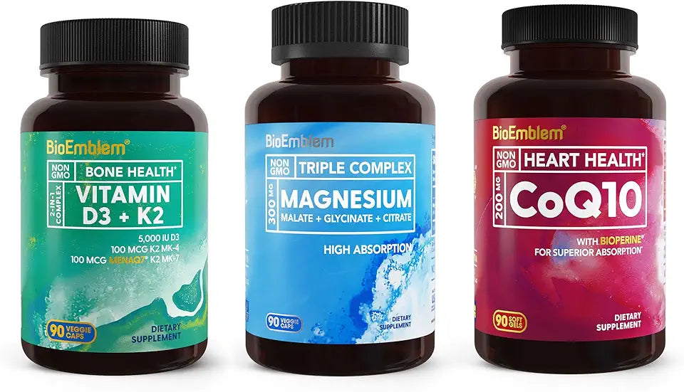 Magnesium Vitamin D3 K2 CoQ10 W435