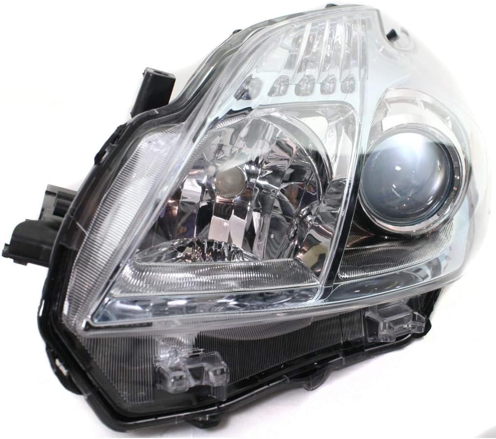 Driver Side Halogen Headlight Lens and Housing J936