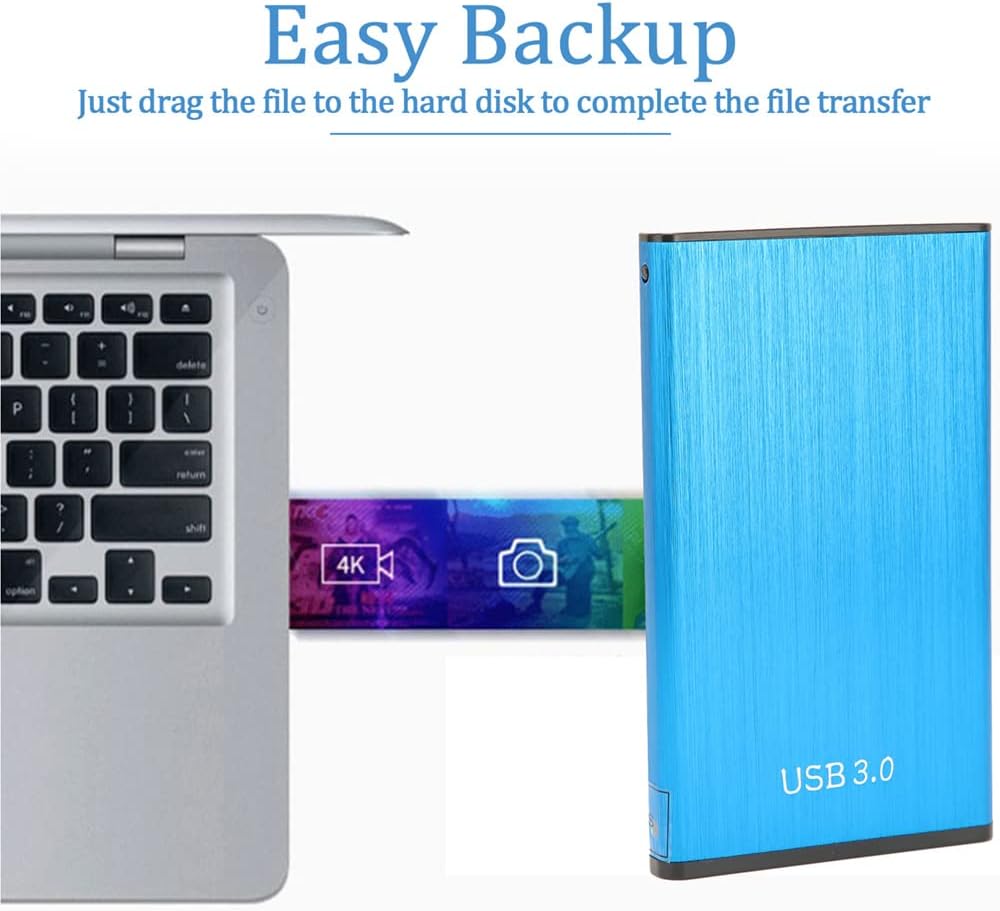 USB3.0 2.5inch 1TB Portable External Hard Drive, Pack of 2 G404310