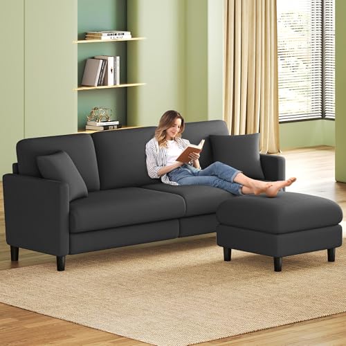 83" Beige Teddy Fleece Loveseat Sofa P23140