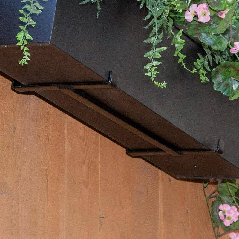 Black-Tone Metal Window Box Liner W7860