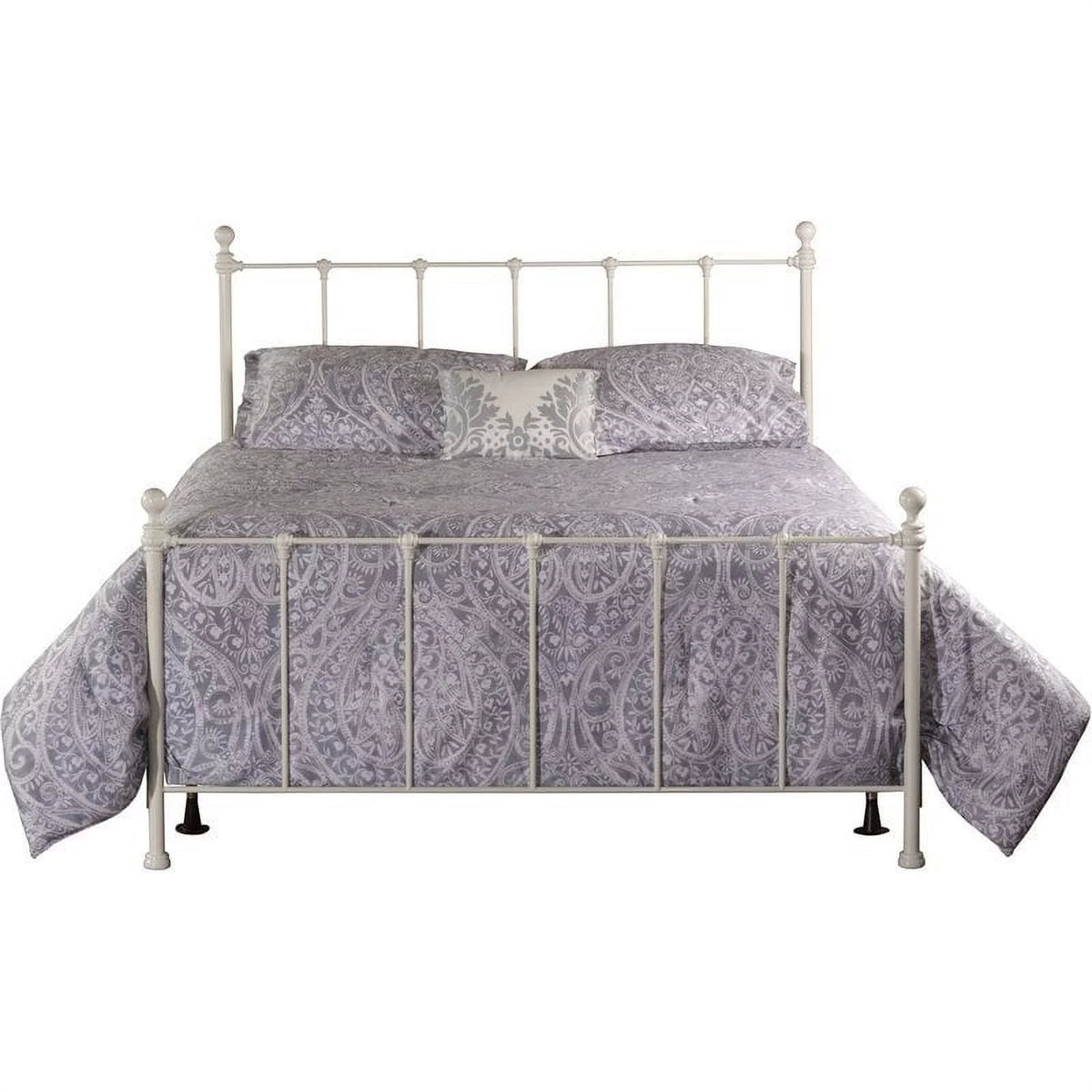 White Full Metal Spindle Bed H627983