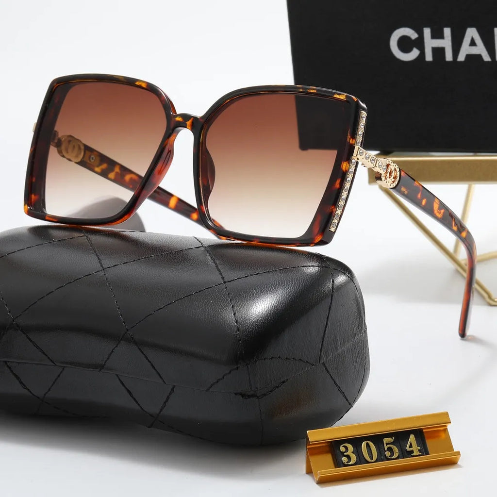 Rhinestone Polarized Sunglasses K388