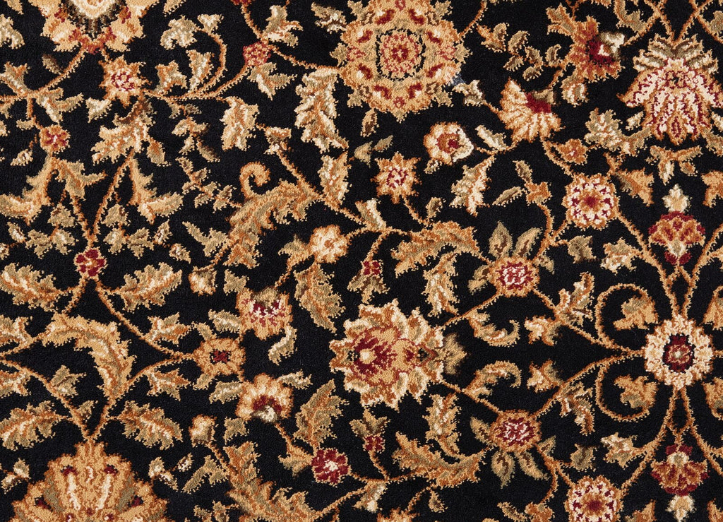 Black Oriental Car Mats D916