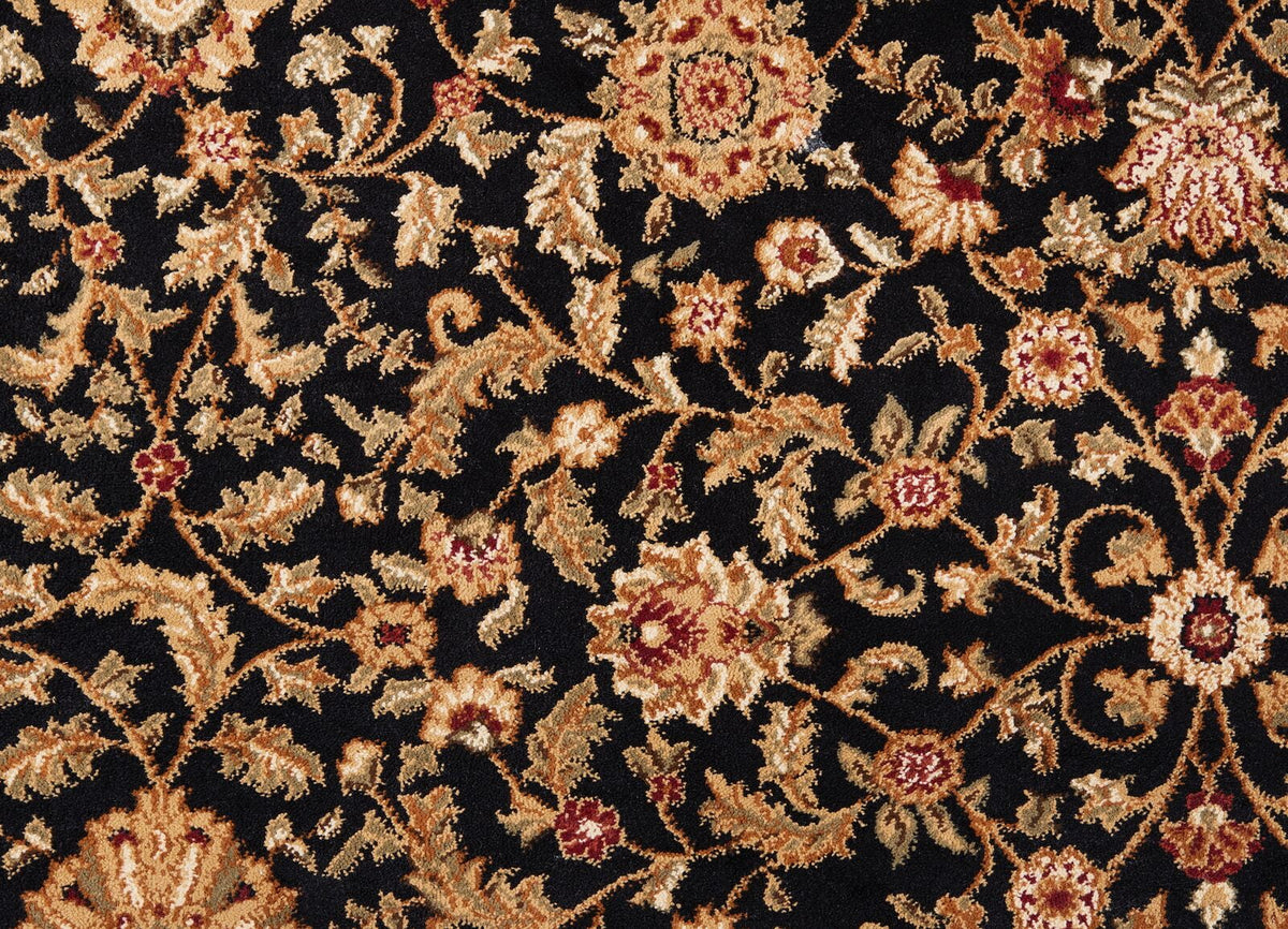 Black Oriental Car Mats D916