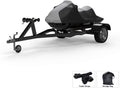 Gray/Black Trailerable Jet Ski Cover with Trailer Straps and Storage Bag T805