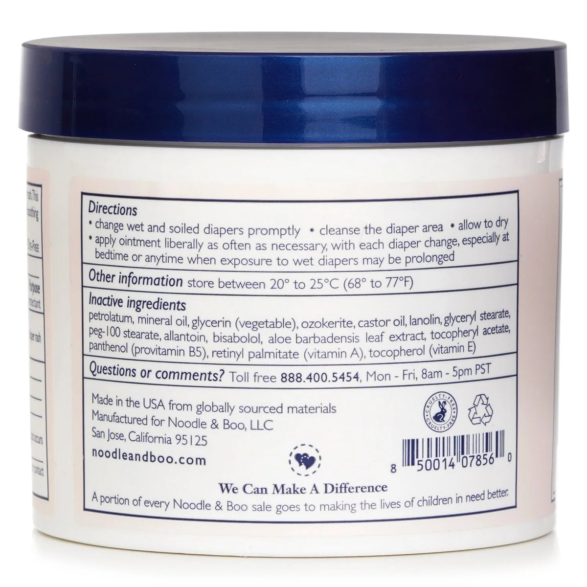 Diaper Rash Ointment 283g/10oz L37073