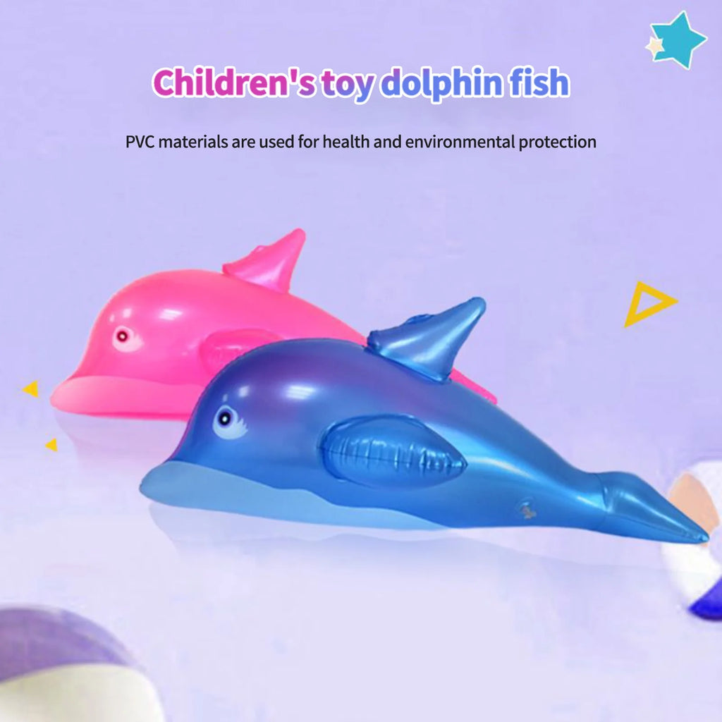 Inflatable Dolphin Fish Children Toy for Swimming Pool W435