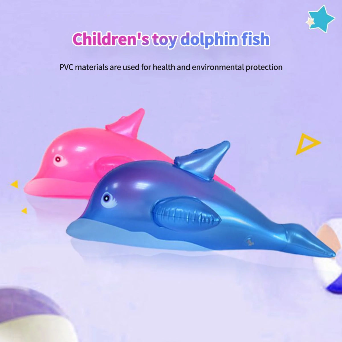 Inflatable Dolphin Fish Children Toy for Swimming Pool W435