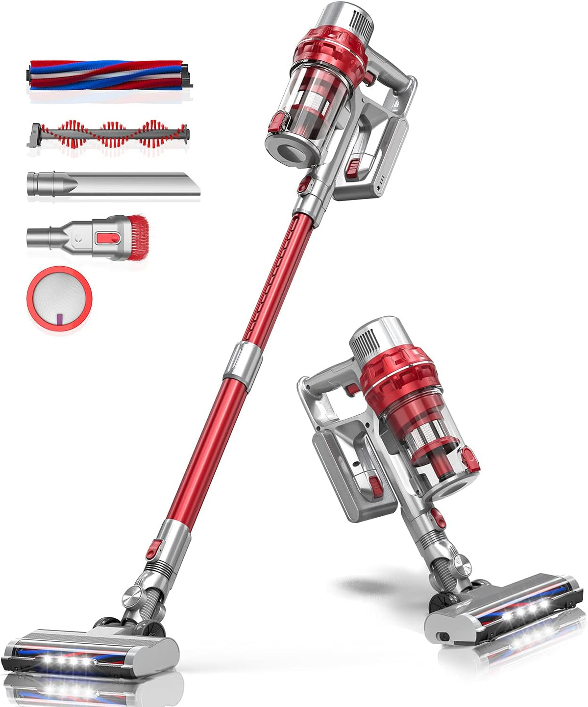 Cordless Stick Vacuum Cleaner with Detachable Battery L563