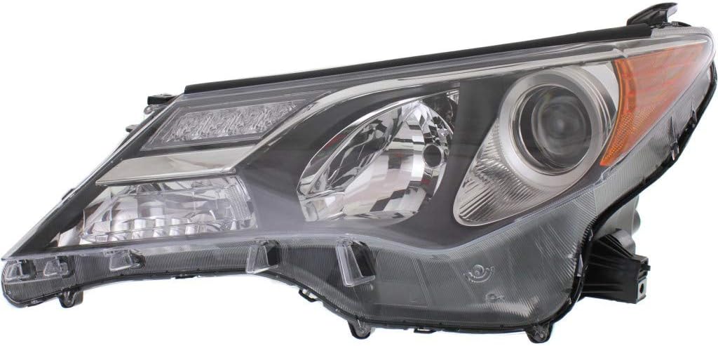 Driver Side Headlight Assembly Unit for Toyota Rav4 2013 2014 2015 K60595
