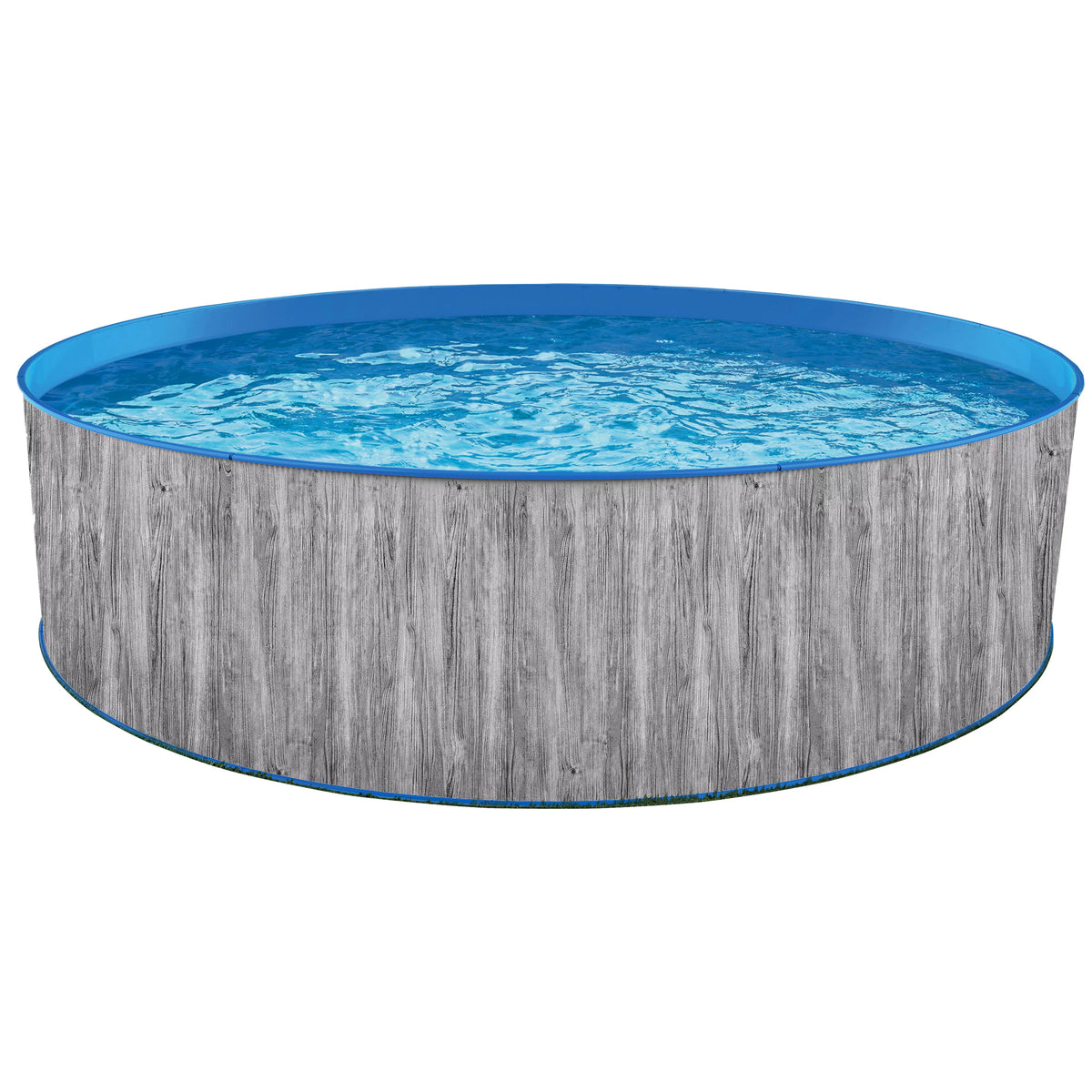 12-ft Round 36-in Deep Steel Wall Above Ground Swimming Pool W699