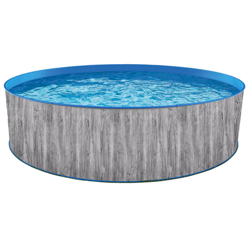 12-ft Round 36-in Deep Steel Wall Above Ground Swimming Pool W699