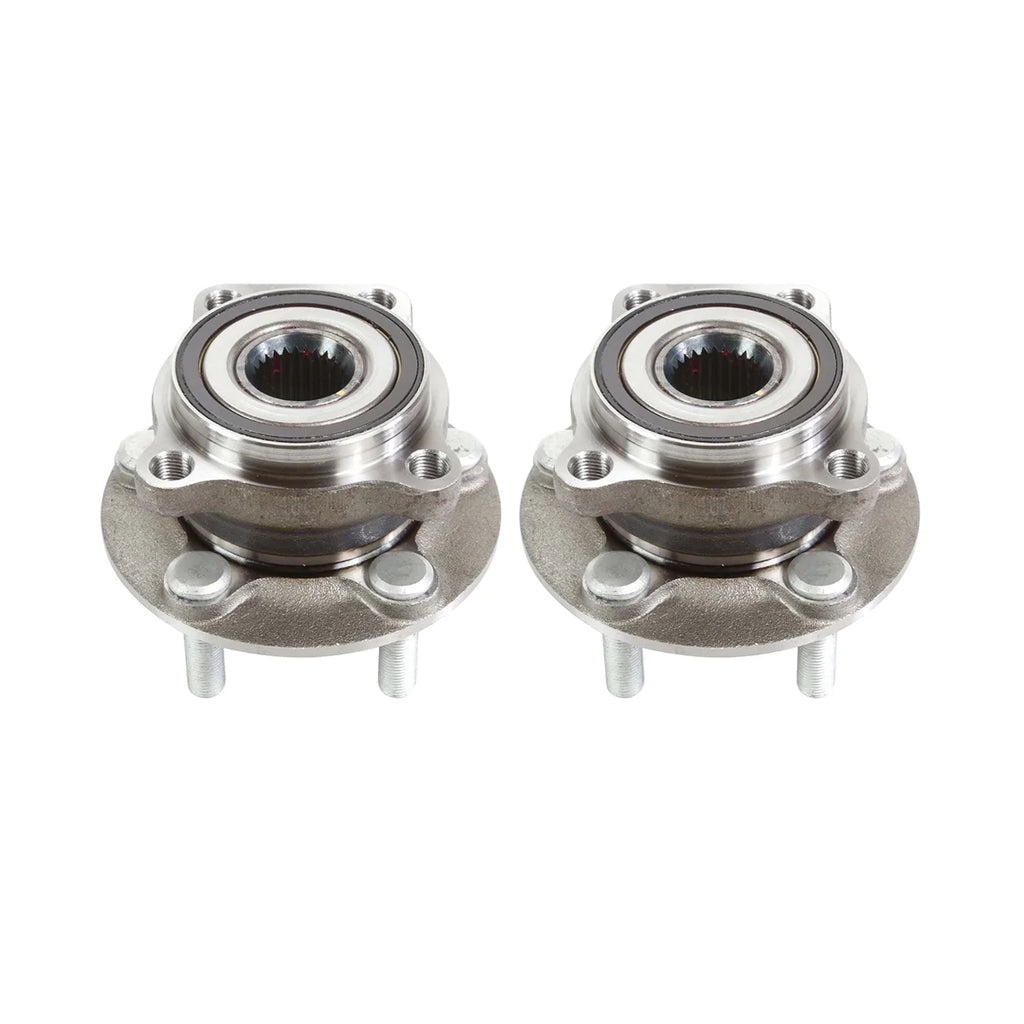 Front and Rear Wheel Bearing Hub Assembly with ABS Set of 4 U569026
