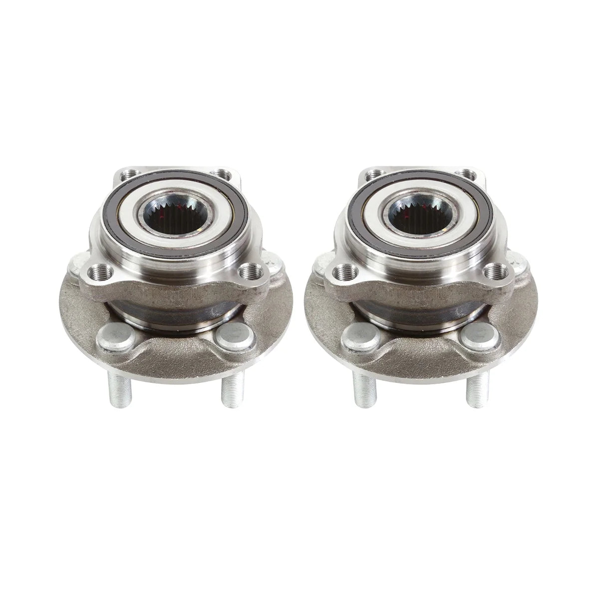 Front and Rear Wheel Bearing Hub Assembly with ABS Set of 4 U569026