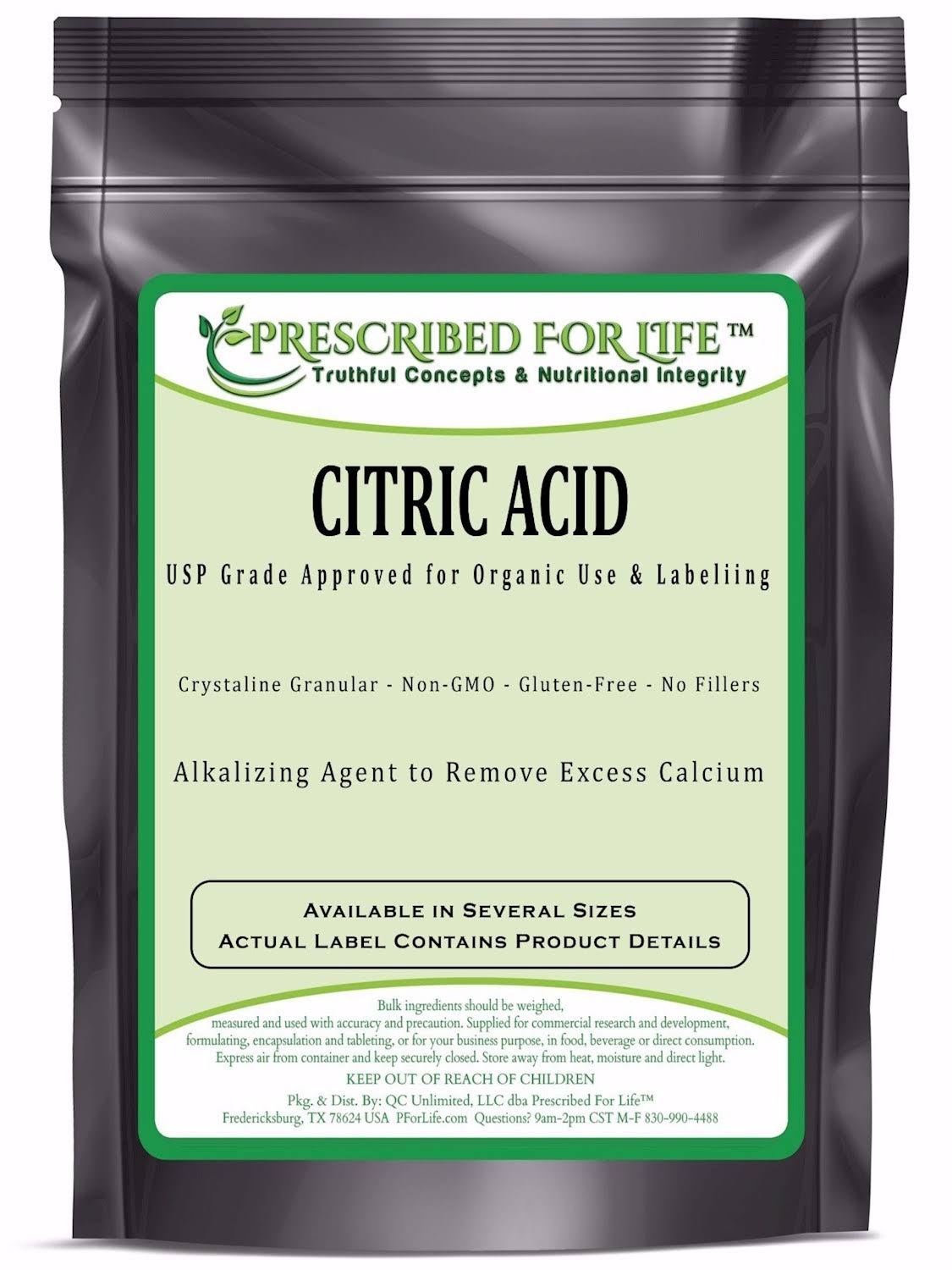 Citric Acid Fine USP Granular G423