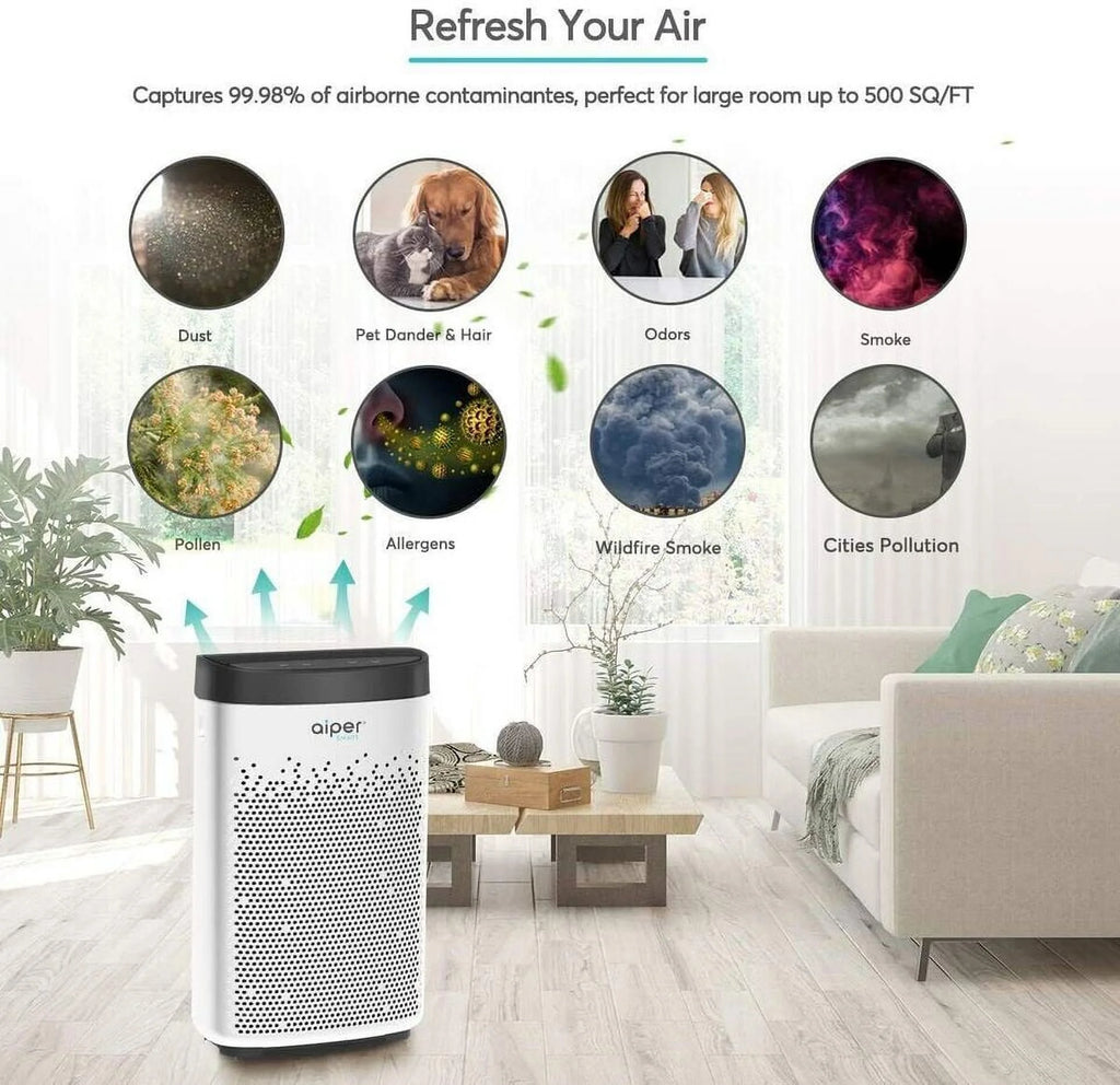 Open Box AIPER Air Purifier KJ200 - WHITE K115949