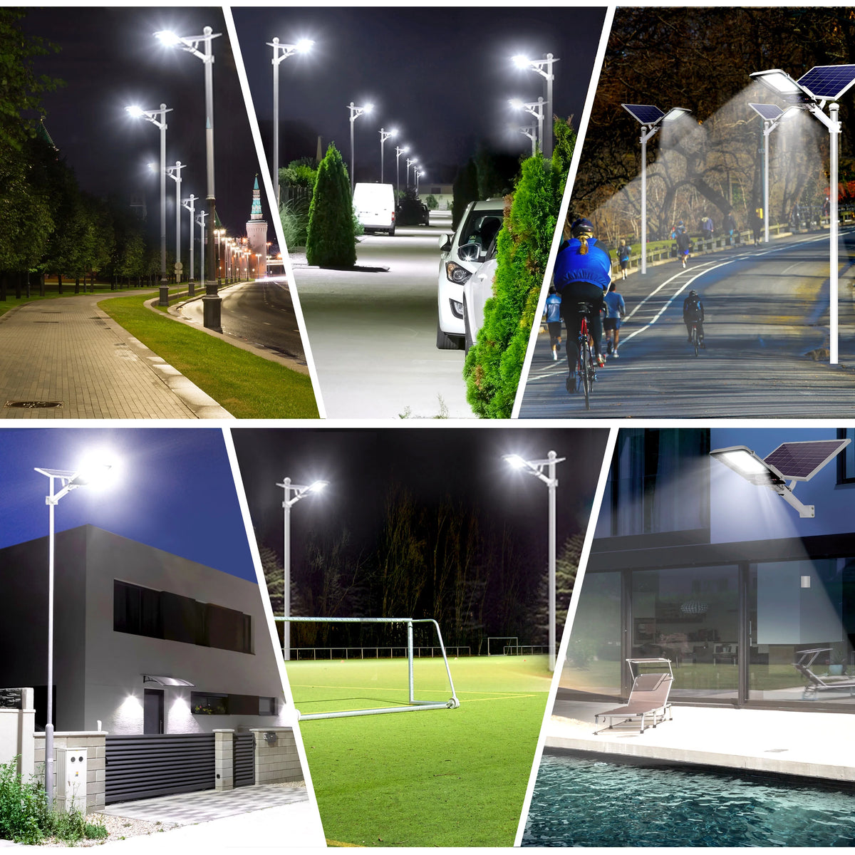 3400 Watt Solar LED Street Light with Remote Y944