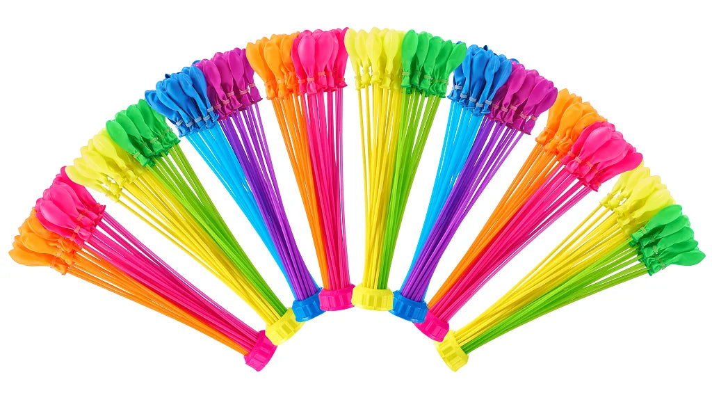 265 Neon Splash Self-Sealing Water Balloons (8 Pack) B783026