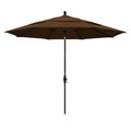 Teak Aluminum Patio Umbrella O848958