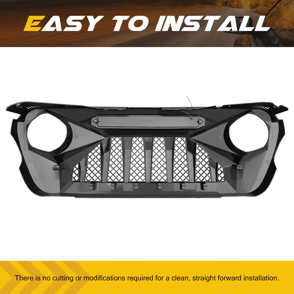 Grille with Blue Lights T13657