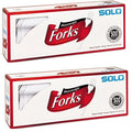 White Plastic Forks, 500 Count (2 Pack) O6833