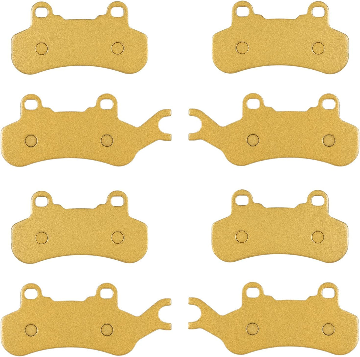 Front & Rear Severe Duty Replacement Brake Pads C855