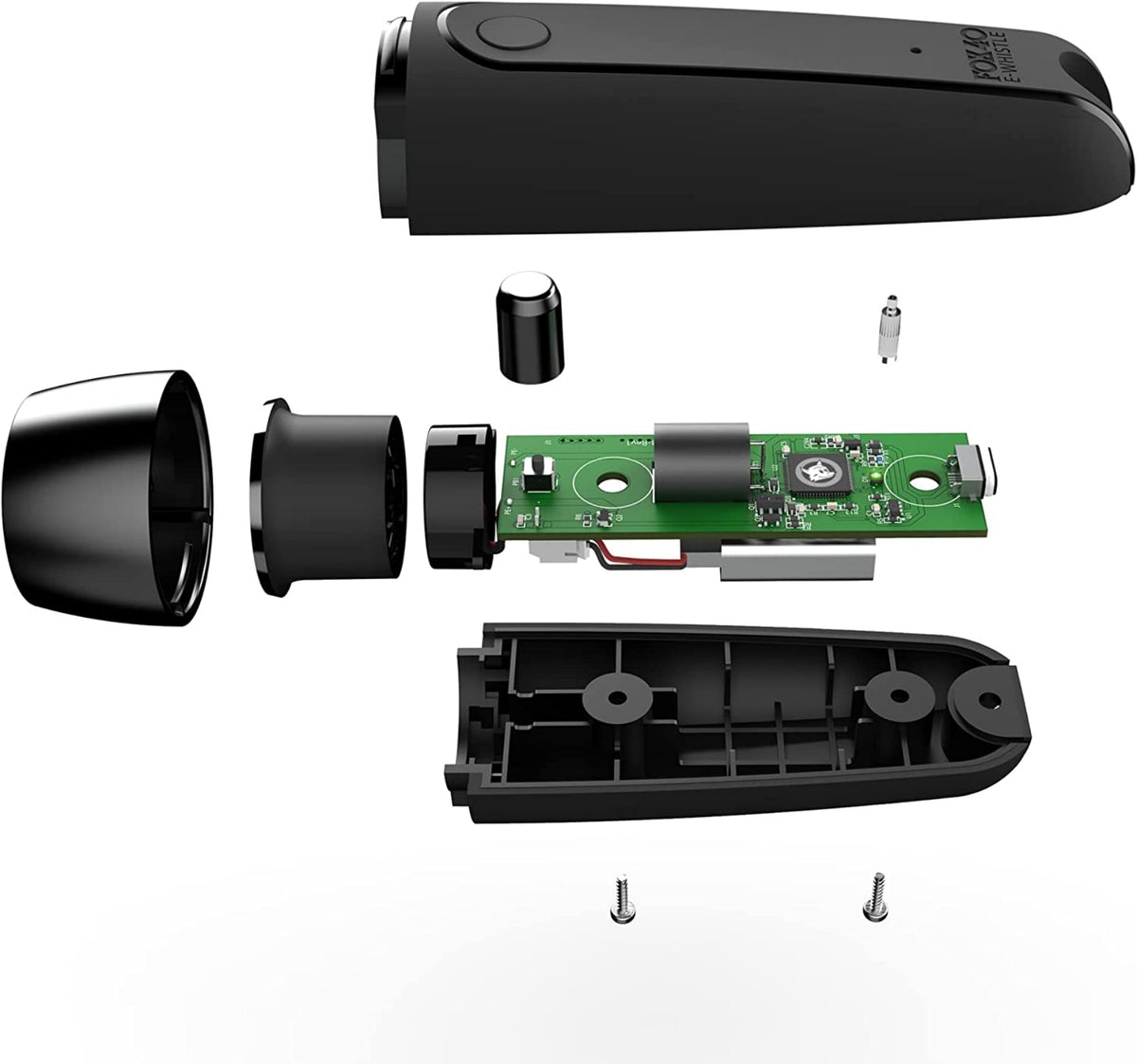 Black Rechargeable Electronic Whistle Z837